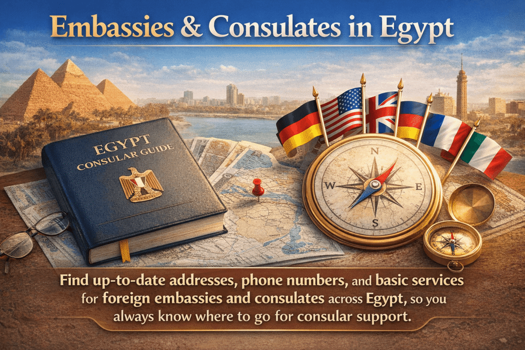 Embassies & Consulates in Egypt