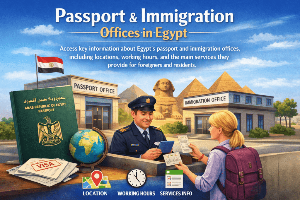 Passport & Immigration Offices in Egypt