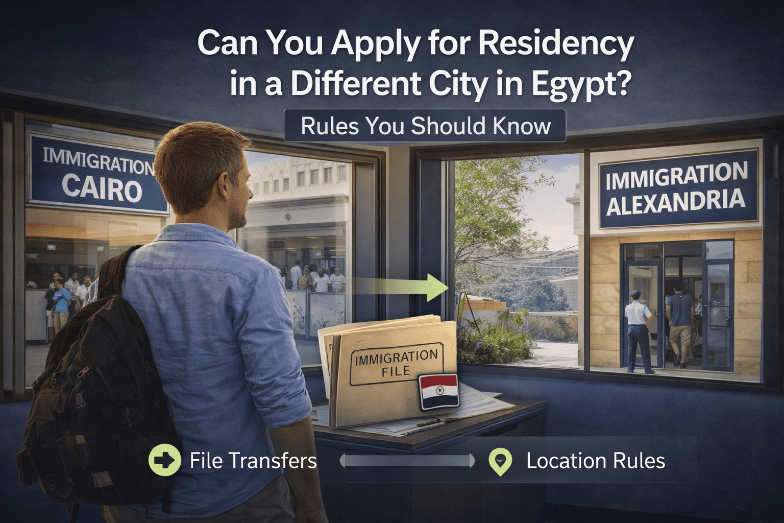 Can You Apply for Residency in a Different City in Egypt