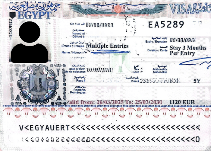 5 years multientry visa