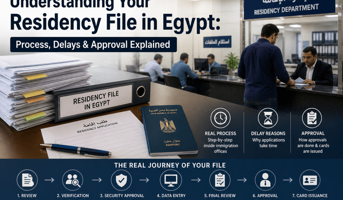 Residency File in Egypt